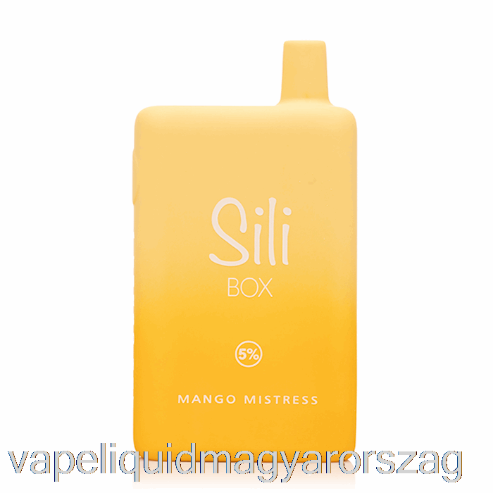 Sili Box 6000 Eldobható Mangó Mistress Vape E Cigi